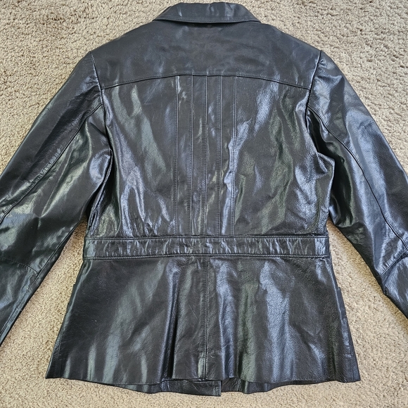 Wilsons Maxima Black Leather Jacket - Picture 11 of 11